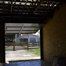 Vista desde el interior del garage